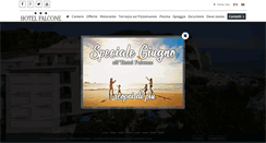Desktop Screenshot of hotelfalcone.com